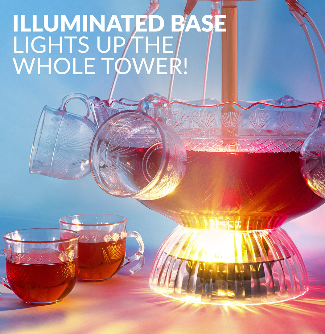 Nostalgia Deluxe Lighted Party Fountain | Cake Depot